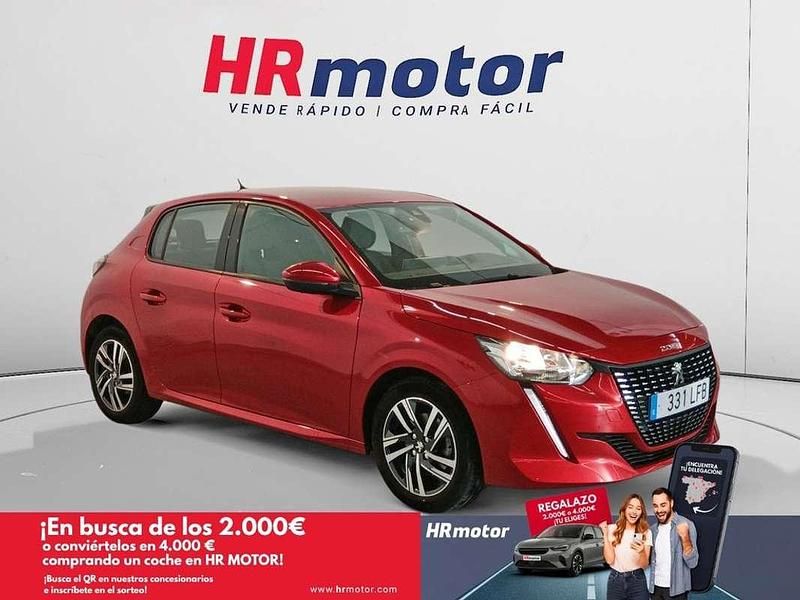 Rojo Usado 2020 Peugeot 208 Allure Utilitario | 10.590 € (Precio justo) - Imagen 1/4