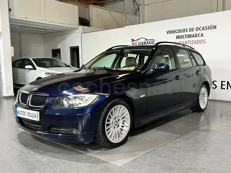 Usado BMW 320 163 CV (119 kW) 2006 Azul Familiar