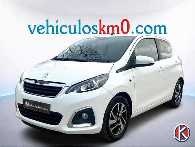 Blanco Usado 2021 Peugeot 108 Active Berlina | 7900 € (Buen precio) - Imagen 1/4
