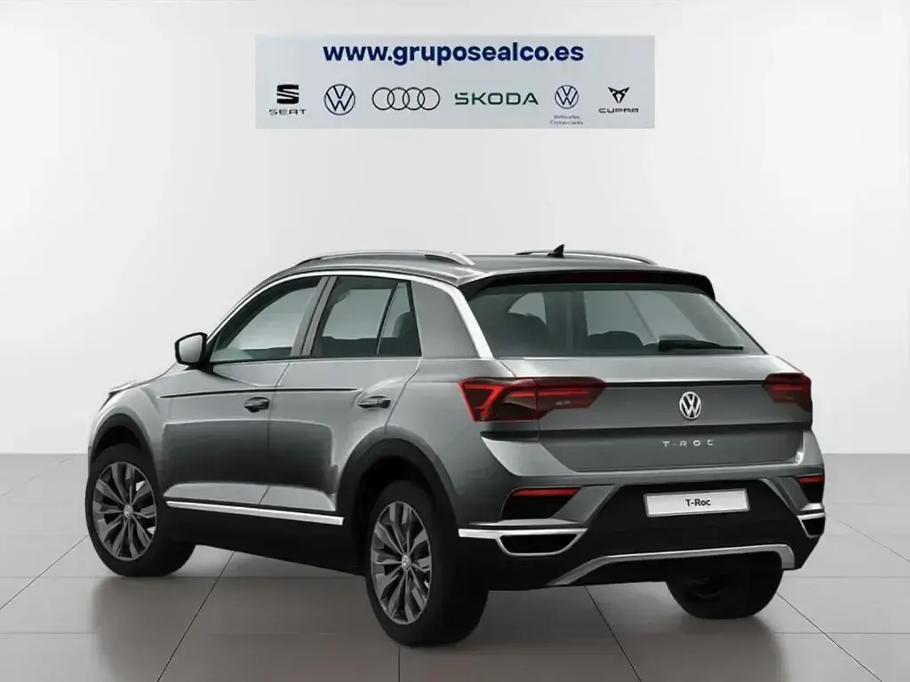 Usado VW T-Roc Sport 150 CV (110 kW) 2020 Gris SUV