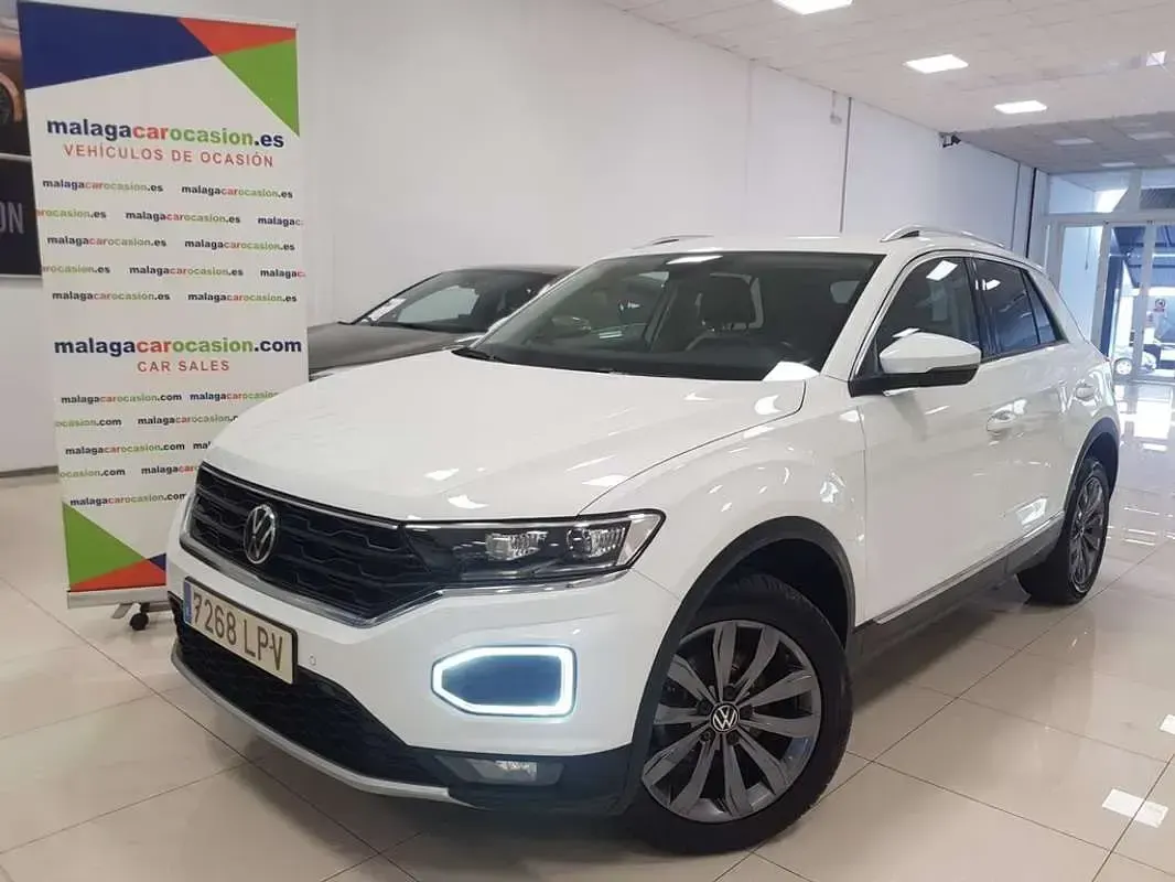 Usado VW T-Roc Sport 150 CV (110 kW) 2021 Blanco SUV