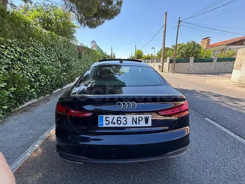 Usado Audi A5 Sportback Advanced Plus 150 CV (110 kW) 2021 Azul Utilitario