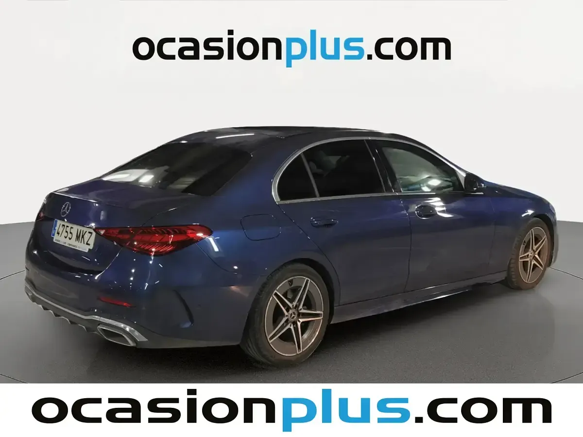 Usado Mercedes C200 163 CV (119 kW) 2023 Azul Berlina