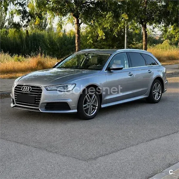 Usado Audi A6 Advanced 218 CV (160 kW) 2017 Gris / plata Familiar