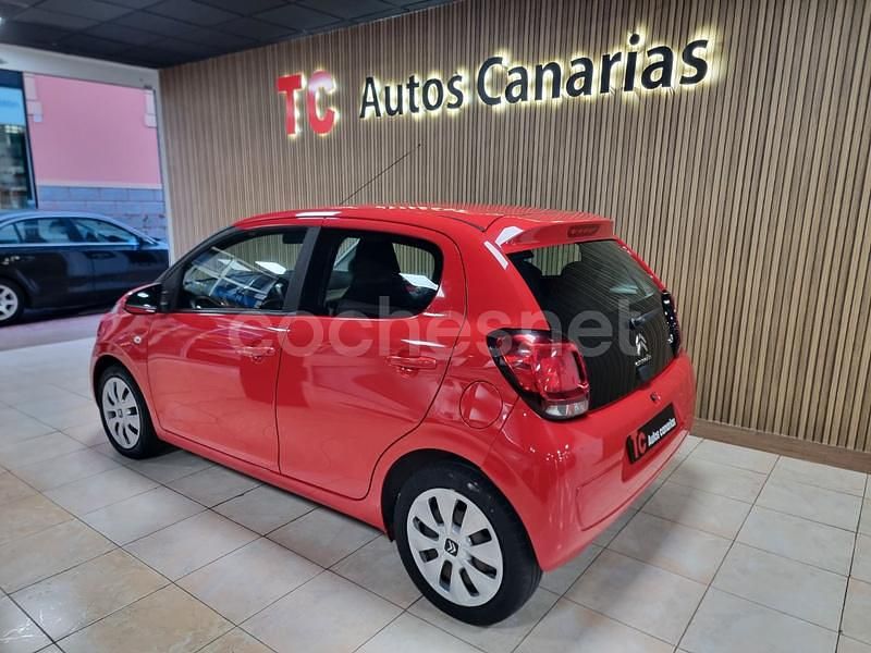 Usado Citroën C1 Feel 82 CV (60 kW) 2016 Rojo Utilitario