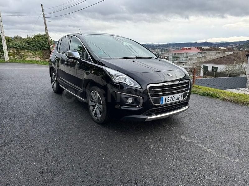 Usado Peugeot 3008 Style 120 CV (88 kW) 2016 Negro Berlina