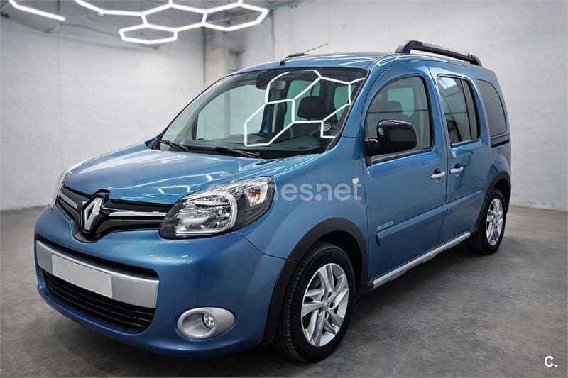 Usado Renault Kangoo SE 110 CV (80 kW) 2016 Azul Monovolumen