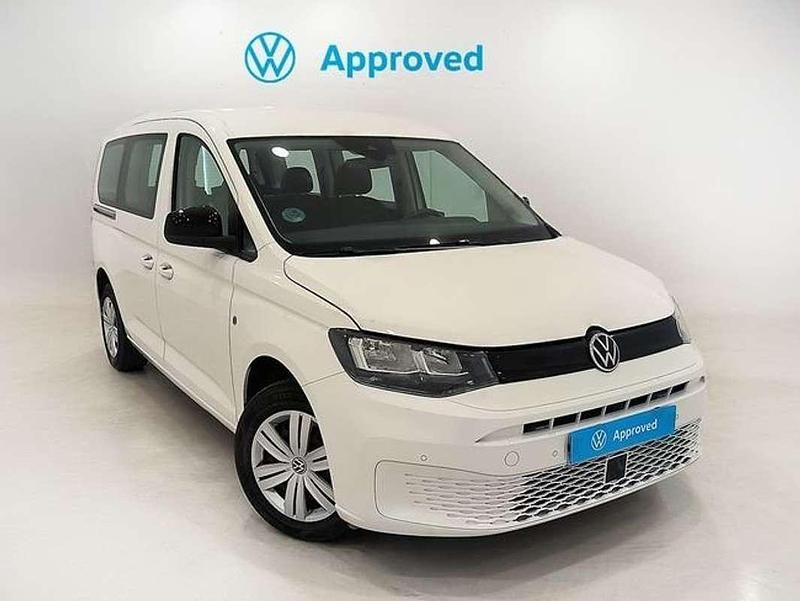 Blanco Usado 2024 VW Caddy Maxi Monovolumen | 28.900 € (Un poco caro) - Imagen 1/4