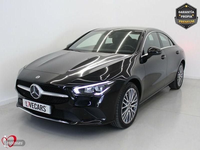 Usado Mercedes CLA250e Advantage 218 CV (160 kW) 2022 Negro Berlina