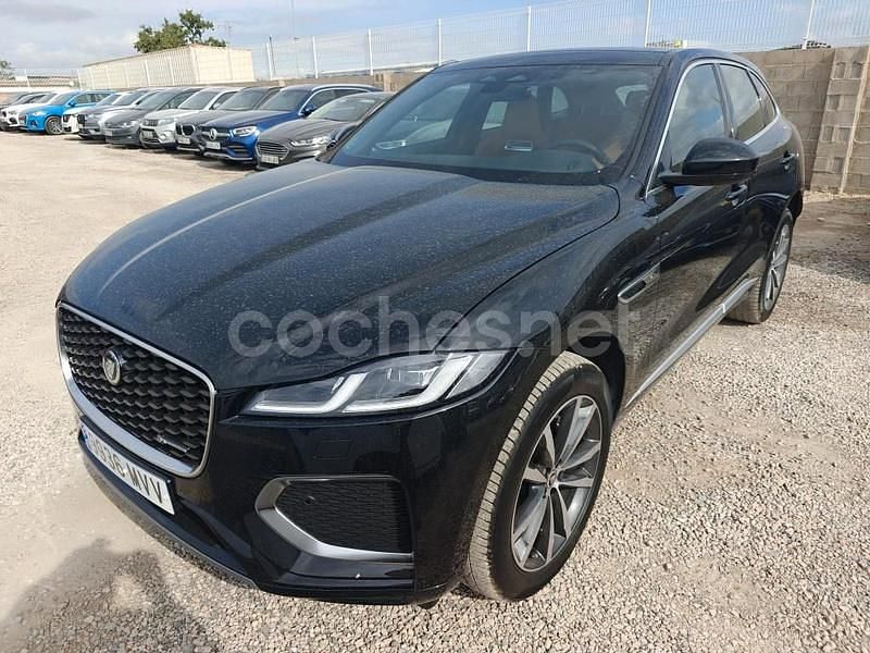 Negro Usado 2024 Jaguar F-Pace R-Dynamic SUV | 54.990 € (Caro) - Imagen 1/4