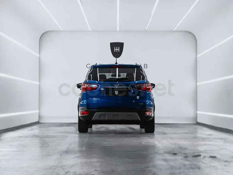 Usado Ford Ecosport Titanium 125 CV (91 kW) 2018 Azul SUV