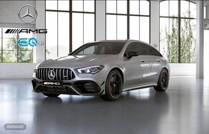 Plateado Usado 2020 Mercedes CLA45 AMG AMG Familiar | 52.000 € (Super precio) - Imagen 1/4