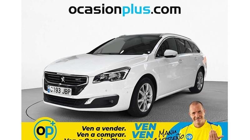 Usado Peugeot 508 SW Allure 150 CV (110 kW) 2014 Blanco Familiar