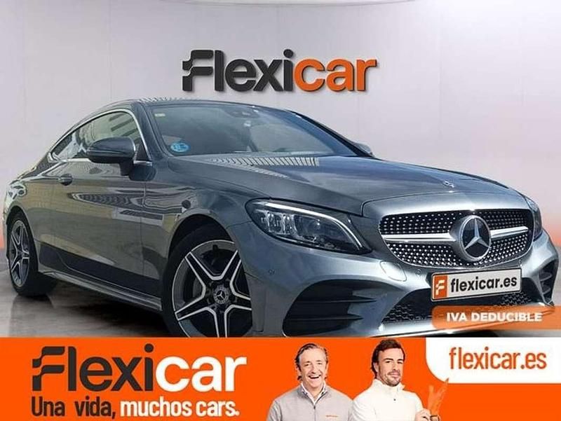 Usado Mercedes C200 184 CV (135 kW) 2019 Gris Coupe