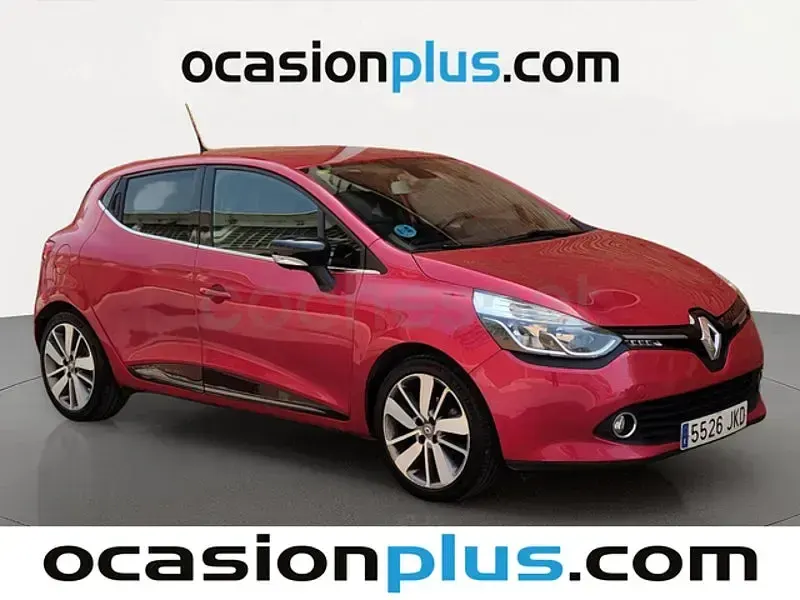 Usado Renault Clio IV 90 CV (66 kW) 2015 Rojo Berlina