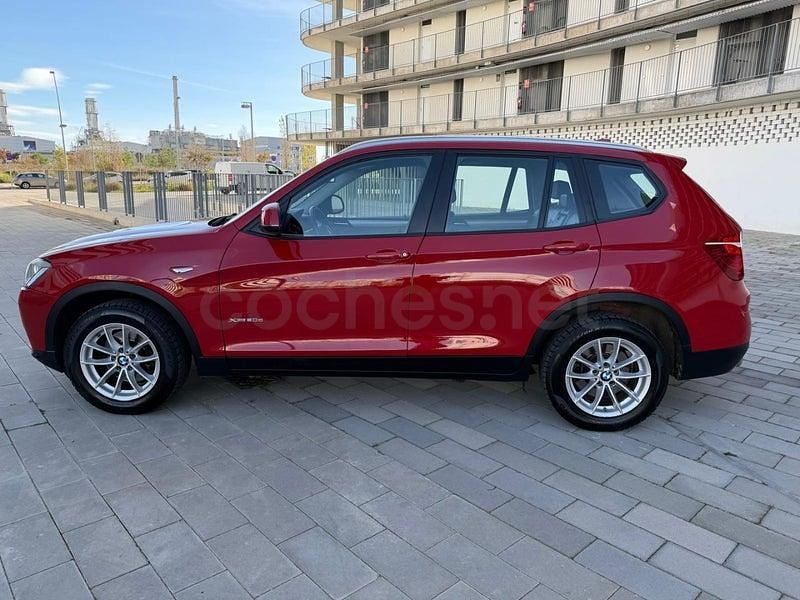 Usado BMW X3 190 CV (139 kW) 2017 Granate SUV