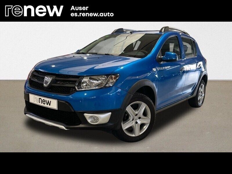 Azul Usado 2015 Dacia Sandero Stepway Utilitario | 10.750 € (Un poco caro) - Imagen 1/4