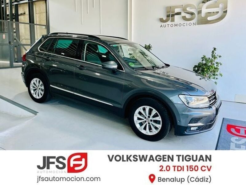 Gris Usado 2019 VW Tiguan Advance SUV | 22.500 € (Buen precio) - Imagen 1/4