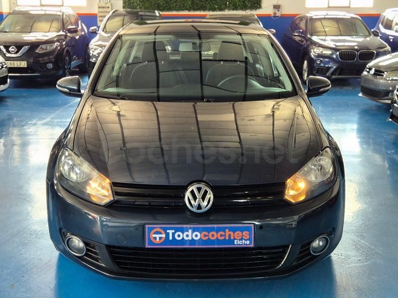 Usado VW Golf VI 105 CV (77 kW) 2009 Gris / plata Utilitario