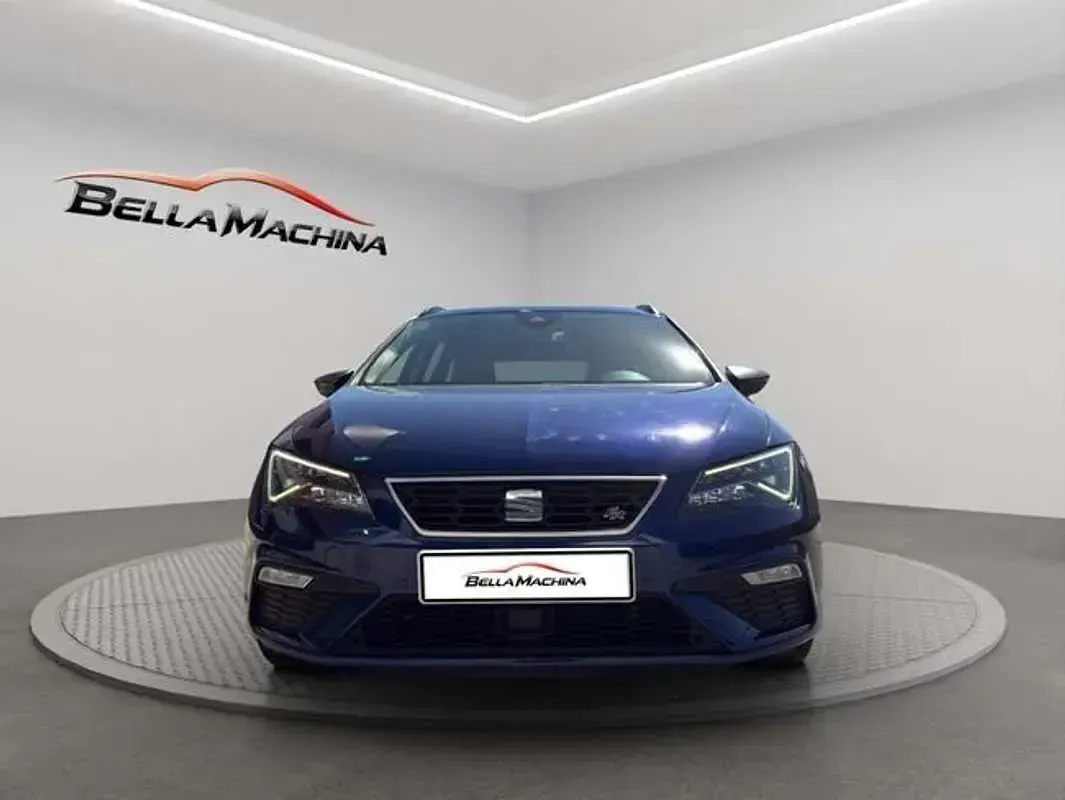 Usado Seat Leon ST FR 150 CV (110 kW) 2020 Azul Familiar