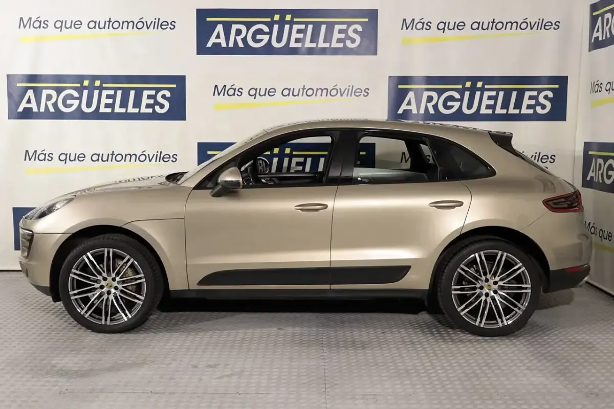 Usado Porsche Macan S Diesel 258 CV (189 kW) 2015 Beige metalizado SUV