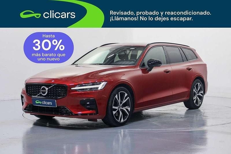 Usado Volvo V60 Plus 197 HP (144 kW) 2022 Vermelho Carrinha