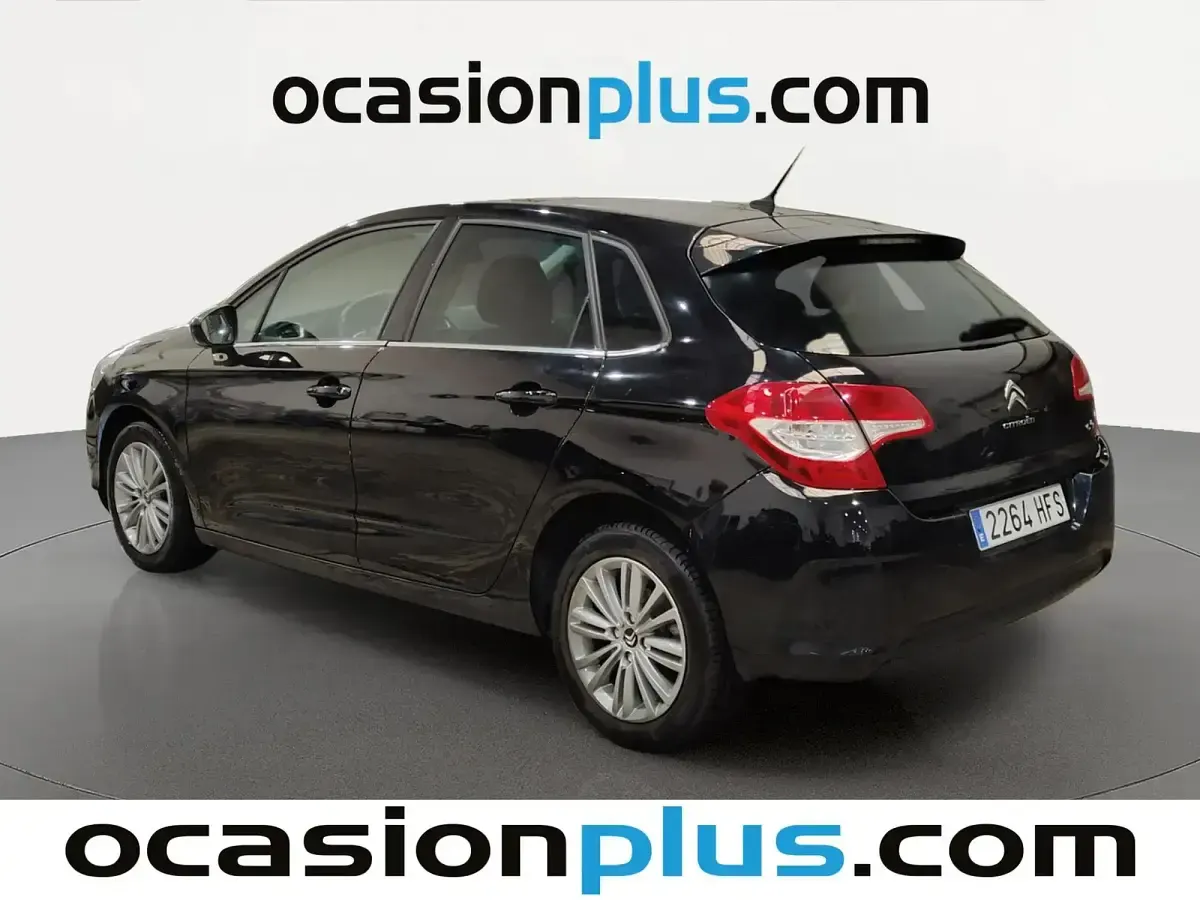 Usado Citroën C4 Seduction 112 CV (82 kW) 2011 Negro Utilitario