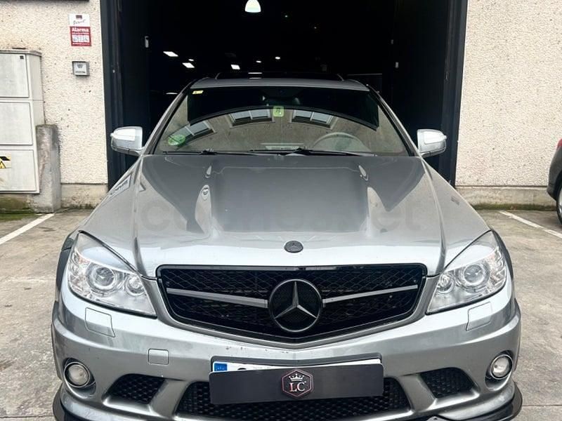 Usado Mercedes C63 AMG AMG 457 CV (336 kW) 2009 Gris / plata Berlina