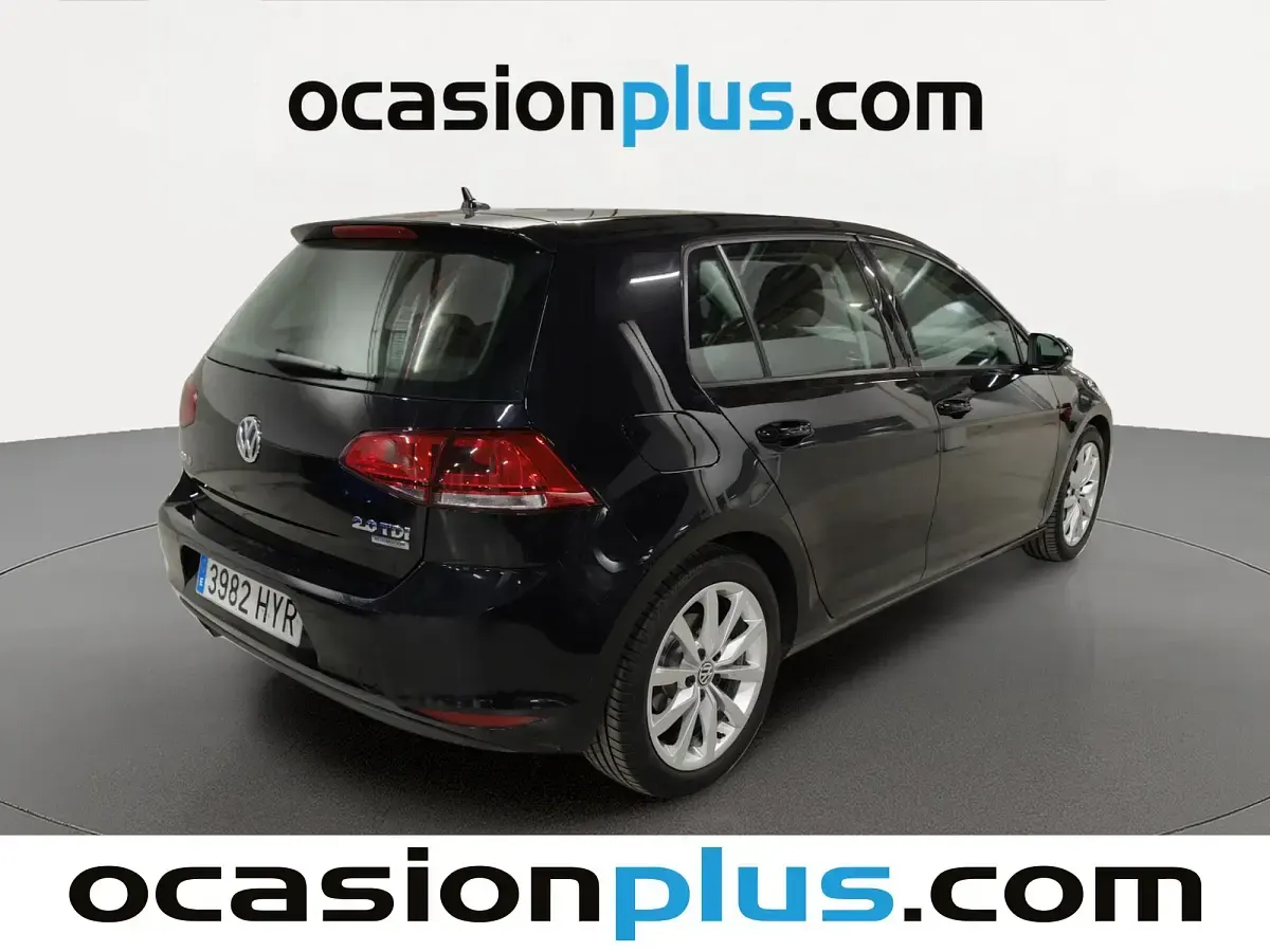 Usado VW Golf VII Sportline 150 CV (110 kW) 2014 Negro Utilitario