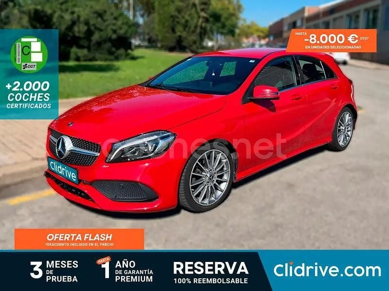 Rojo Usado 2018 Mercedes A200 Berlina | 21.490 € (Super precio) - Imagen 1/3