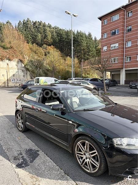 Usado Audi A3 Attraction 140 CV (102 kW) 2008 Negro Berlina