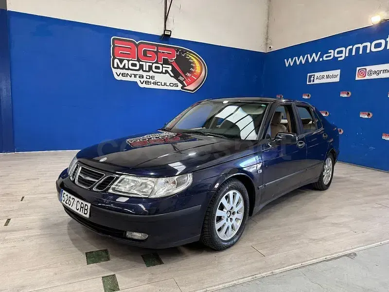 Usado Saab 9-5 Vector 150 CV (110 kW) 2003 Azul Berlina