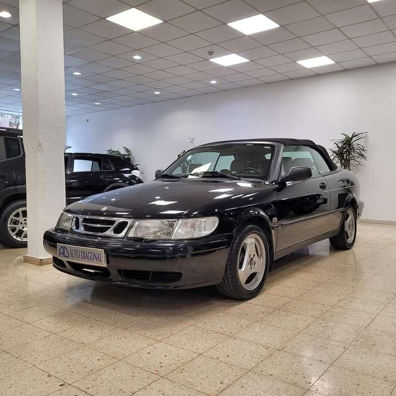 Usado Saab 9-3 Cabriolet 131 CV (96 kW) 1999 Negro Descapotable