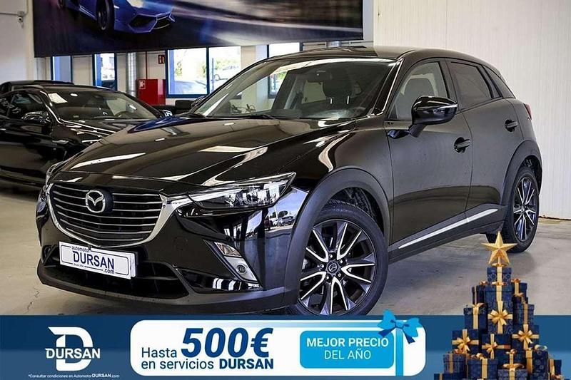 Negro Usado 2018 Mazda CX-3 SUV | 16.990 € (Precio justo) - Imagen 1/4