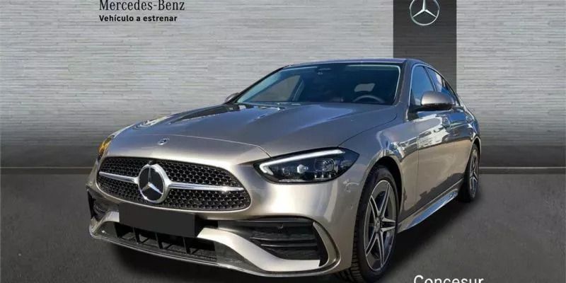 Usado Mercedes C220 200 CV (147 kW) 2024 Plata Berlina