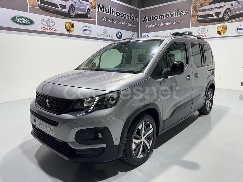 Gris / plata Usado 2018 Peugeot Rifter GT-line Monovolumen | 13.990 € (Buen precio) - Imagen 1/4