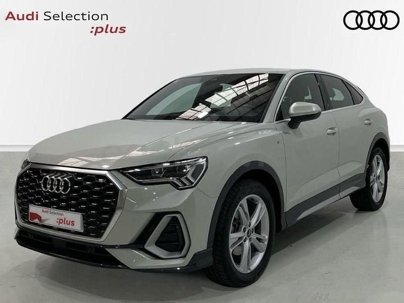 Usado Audi Q3 Sportback S-Line 150 CV (110 kW) 2020 Gris / plata SUV