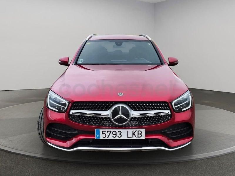 Usado Mercedes GLC220 194 CV (142 kW) 2020 Granate SUV