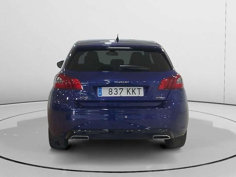 Usado Peugeot 308 GT-line 151 CV (111 kW) 2018 Azul Utilitario