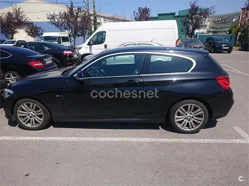 Usado BMW 116 116 CV (85 kW) 2016 Negro Utilitario