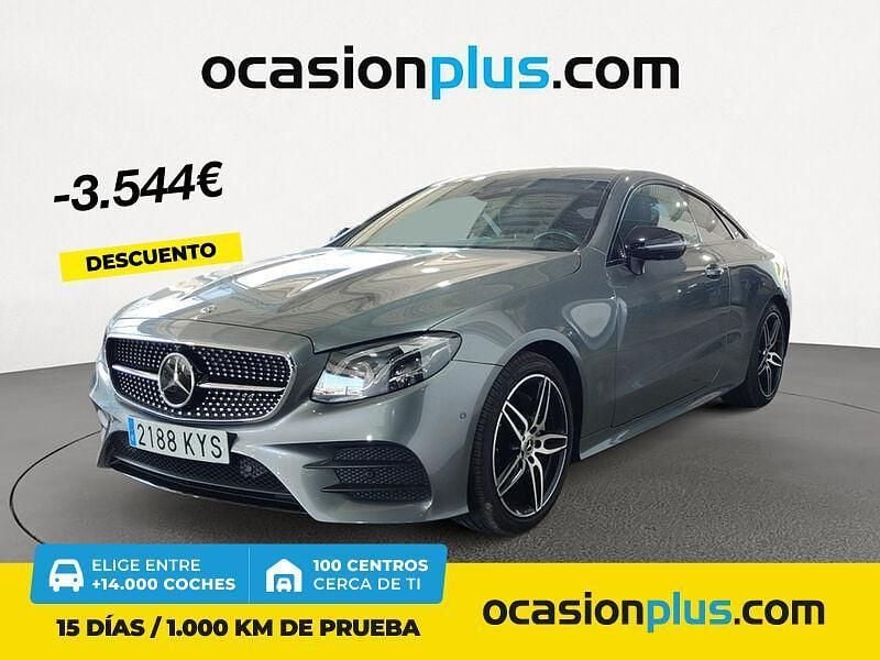 Gris Usado 2019 Mercedes E220 Coupe | 38.990 € (Precio justo) - Imagen 1/2