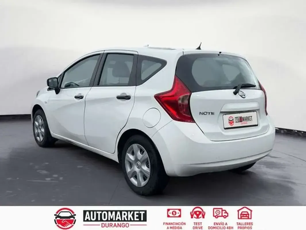 Usado Nissan Note Acenta 80 CV (58 kW) 2014 Blanco Utilitario