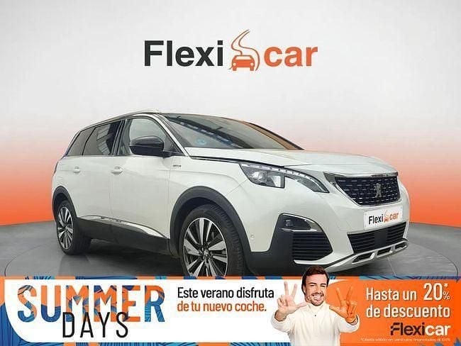 Blanco Usado 2019 Peugeot 5008 GT-line Monovolumen | 16.670 € (Precio justo) - Imagen 1/4