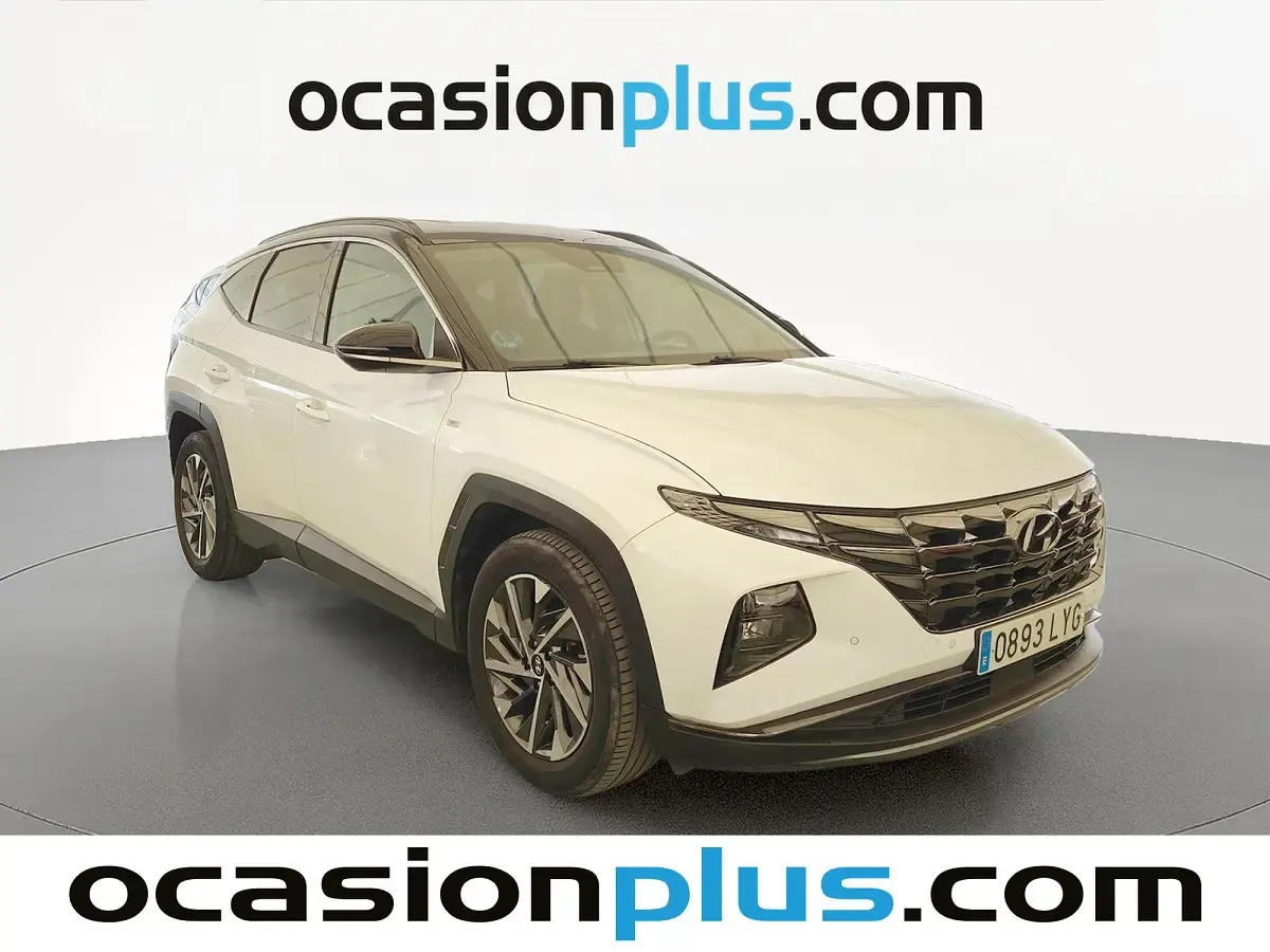 Usado Hyundai Tucson 150 CV (110 kW) 2022 Blanco SUV