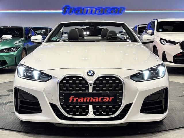 Usado BMW 420 M Sport 184 CV (135 kW) 2024 Blanco Descapotable