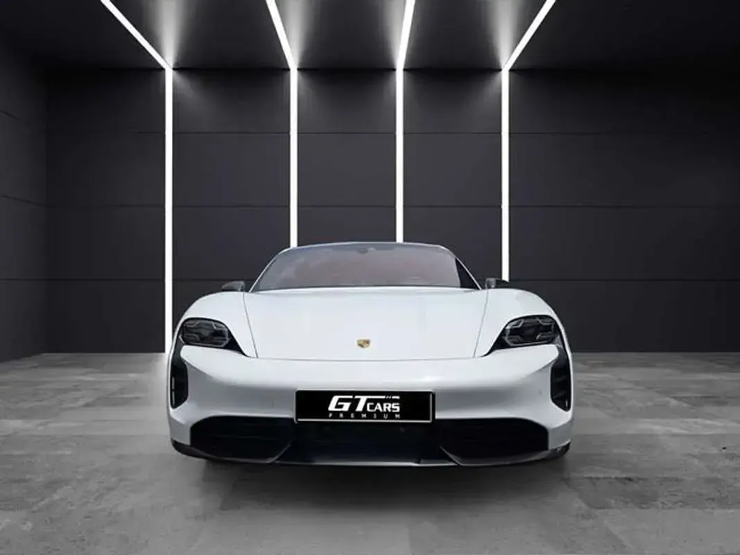 Usado Porsche Taycan Turbo S 700 kW (952 CV) 2022 Blanco Berlina