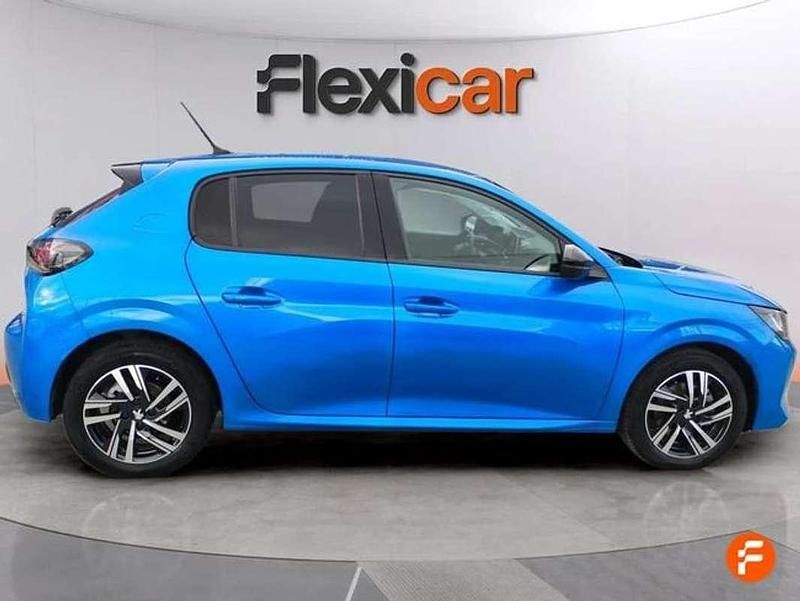Usado Peugeot 208 Active 102 CV (75 kW) 2022 Azul Utilitario