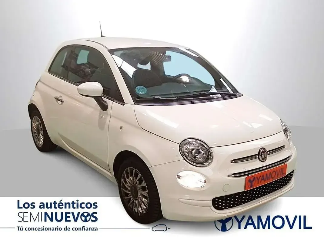 Occasion Fiat 500 Lounge 69 PK (50 kW) 2020 Wit Hatchback