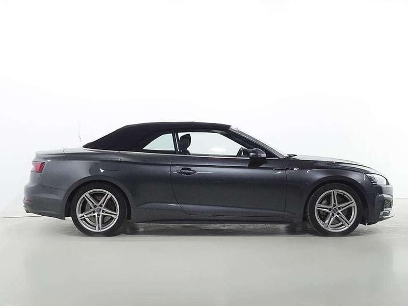 Usado Audi A5 Cabriolet S-Line 252 CV (185 kW) 2018 Gris Descapotable