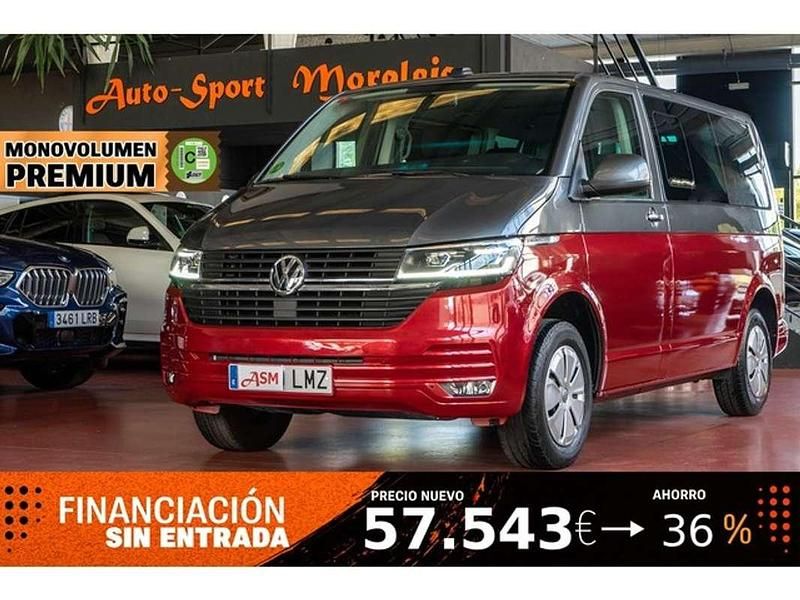 Gris Usado 2021 VW Caravelle Monovolumen | 33.900 € (Buen precio) - Imagen 1/4